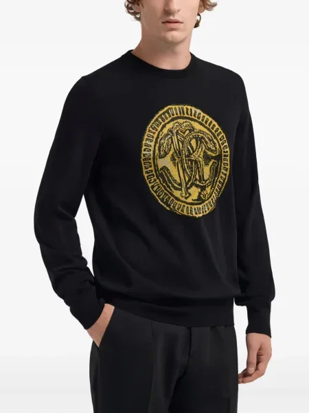 Pulover Roberto Cavalli de lână negru