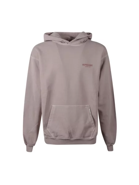 Bluza z kapturem Represent beżowa