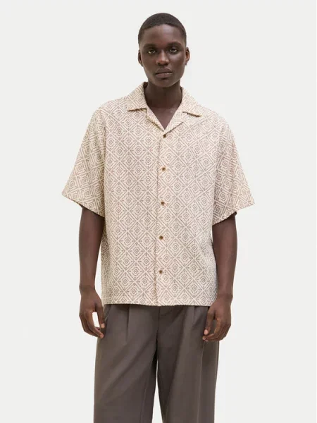 Jack&Jones Marškiniai Bluvincent smėlio