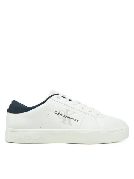 Sneakerși Calvin Klein Jeans alb
