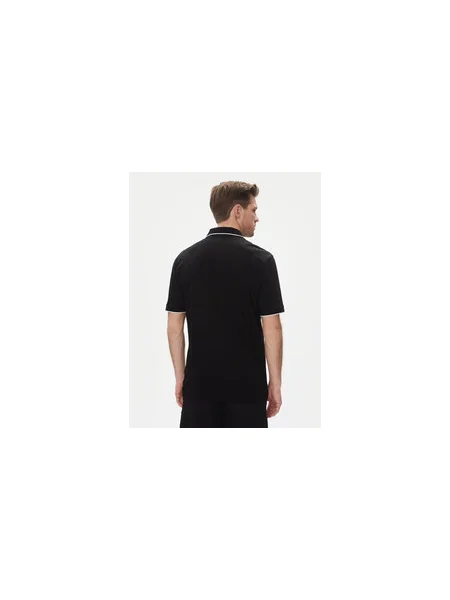 Armani Exchange Pólóing Regular Fit fekete