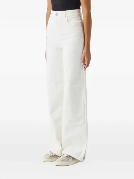 Pantaloni Twinset alb