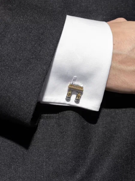 Rankogalių sagės Paul Smith sidabrinė