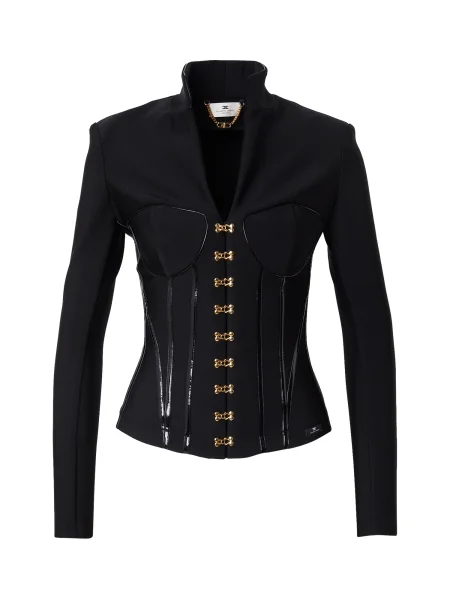 Elisabetta Franchi Sakoi crna