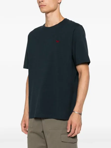Tricou Maison Kitsune albastru