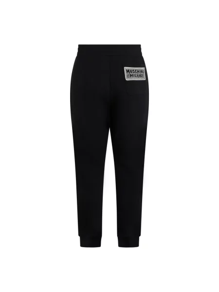 Spodnie Moschino czarne