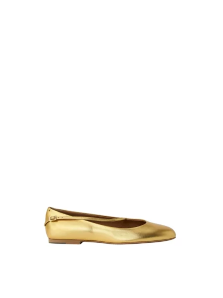 Balerinki Jil Sander żółte