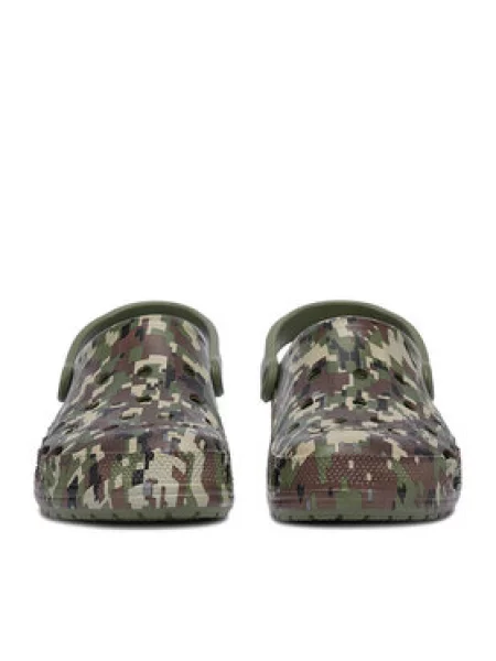 Crocs Natikači C-BAYA SEASONAL PRINTED CLOG zelena