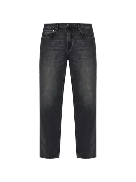 Blugi conici Emporio Armani conici gri