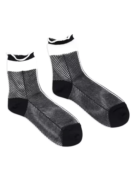 Șosete Antipast cu model herringbone gri