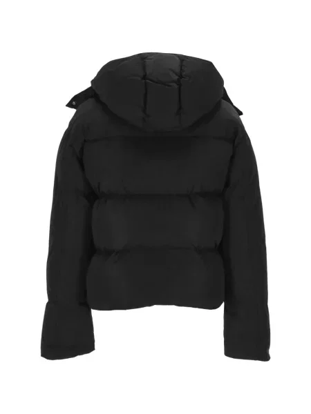 Geacă Off-white cu glugă alb