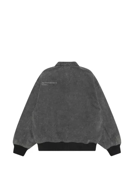 Geacă Aape By A Bathing Ape cu broderie gri