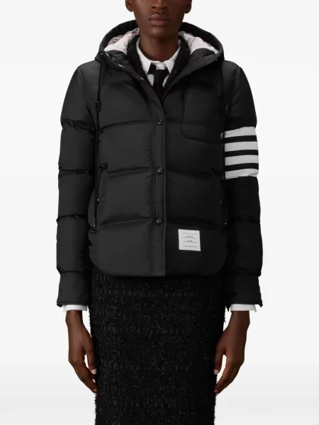 Geacă Thom Browne negru