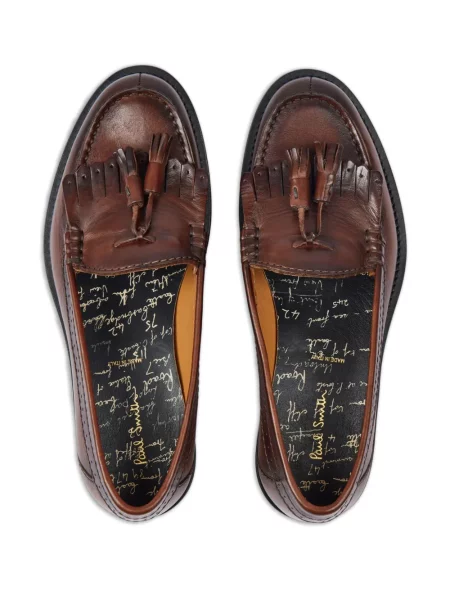 Pantofi loafer Paul Smith din piele maro