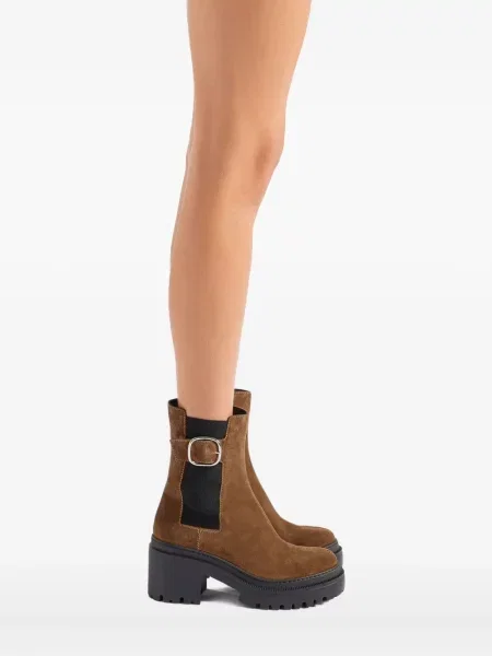 Botine Giuseppe Zanotti cu cataramă maro