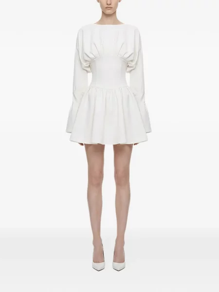 Rochie Hamza de costum alb