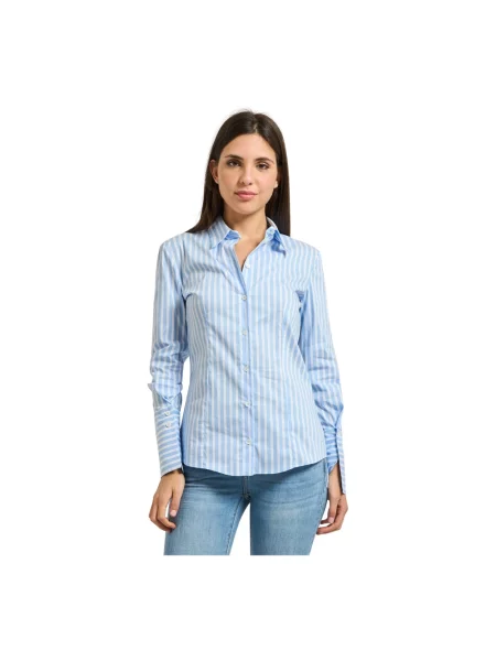 Koszula Patrizia Pepe niebieska