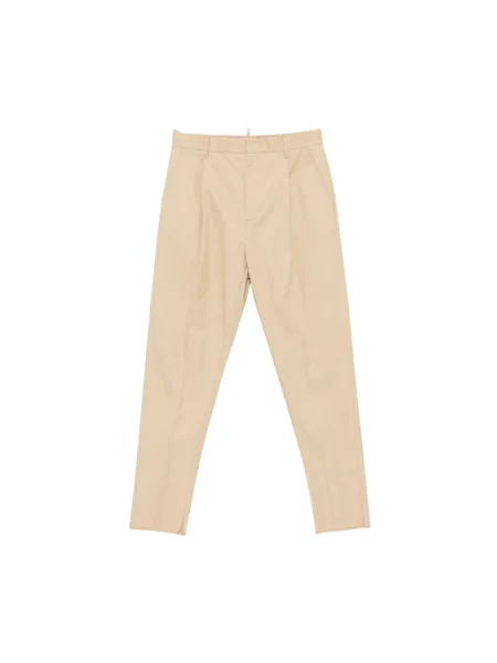 Spodnie Dsquared2 brązowe