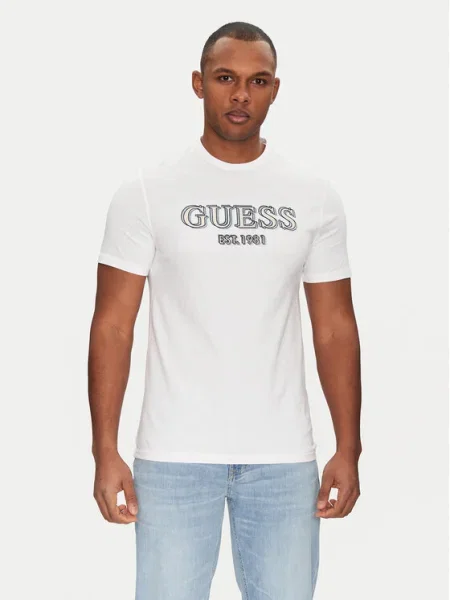 Тениска Guess бяло