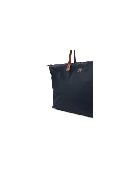Rankinė Tommy Hilfiger Popette Maxi Tote Tamsiai mėlyna