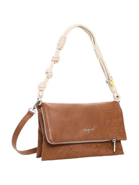 Clutch torbica Desigual smeđa