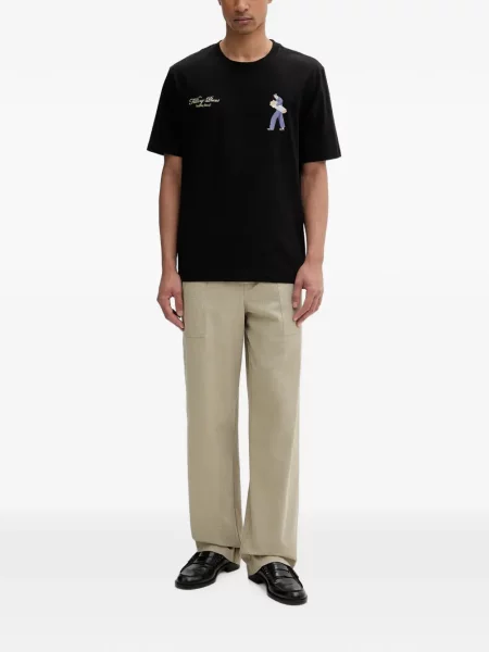 Tricou Filling Pieces cu imagine negru
