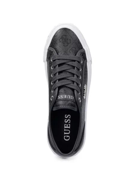 Sneakerși Guess cu imagine gri