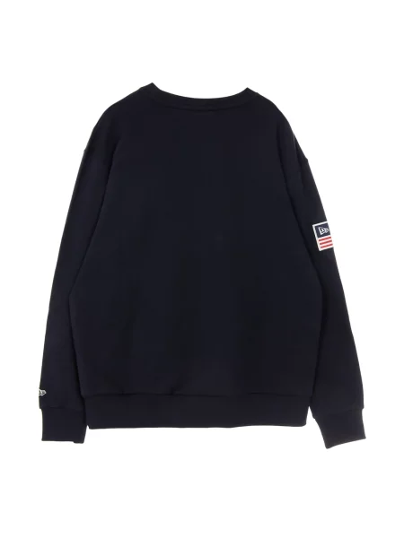 Bluza New Era z kołnierzem niebieska