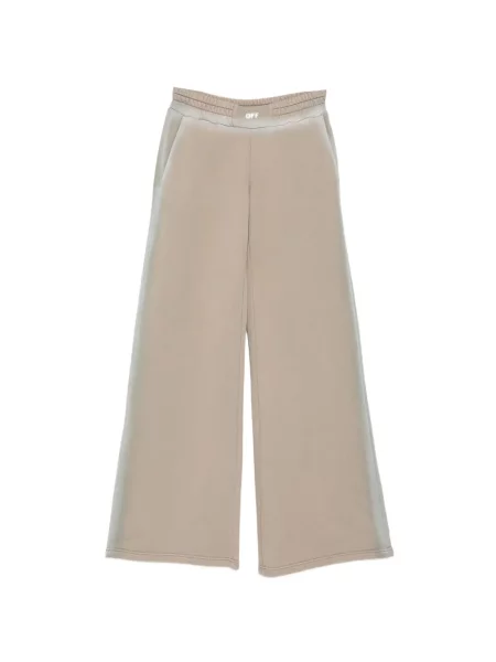 Pantaloni Off-white alb