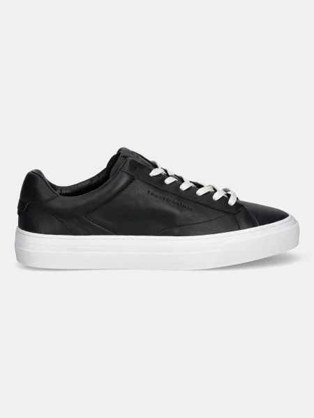 Tommy Hilfiger sneakers din piele PREMIUM DRESS CUPSOLE LTH negru