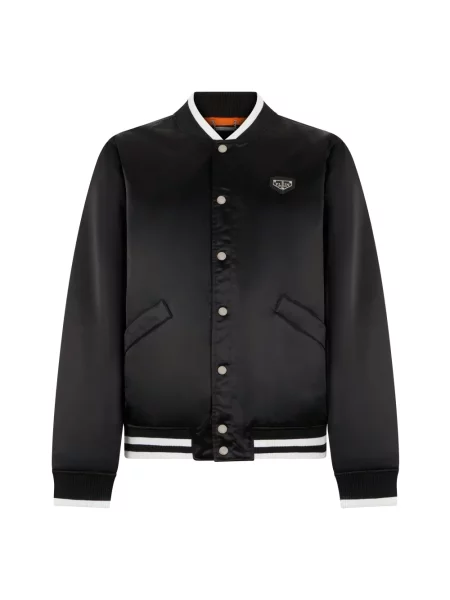 Kurtka bomber Philipp Plein czarny