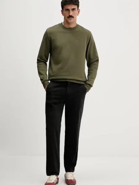Tommy Jeans spodnie w fasonie chinos czarny