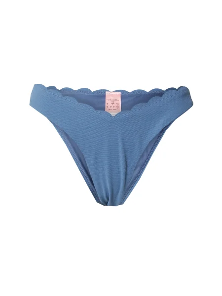 Hunkemöller Bikini hlačke Scallop marine