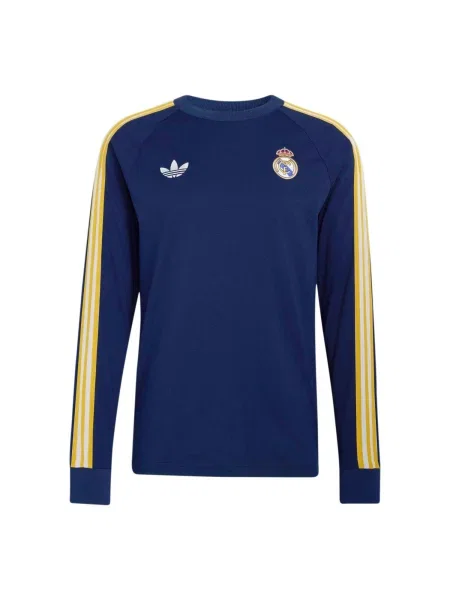 ADIDAS PERFORMANCE Tricou funcțional REAL albastru închis / galben alb