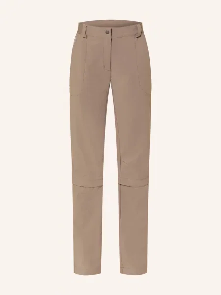 Vaude Kalhoty S Odnímatelnými Nohavicemi Farley Stretch Capri béžová