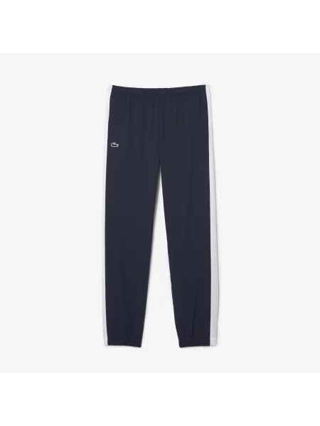 Lacoste Dres Daniil Medvedev Ze Stójką Z Blokadą Koloru Regular Fit czerwony