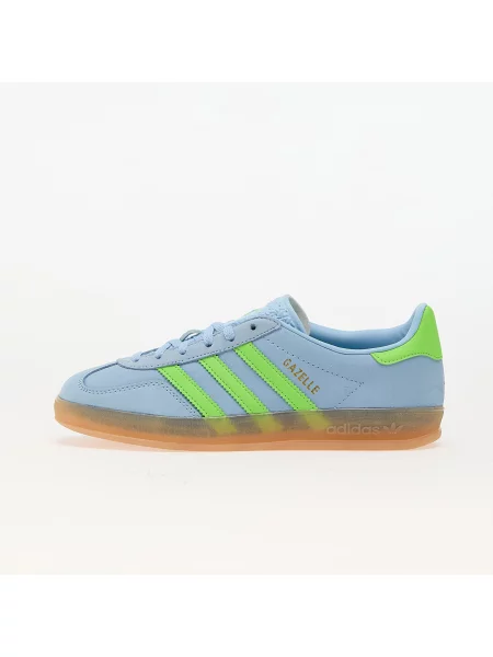 Nubuck sneakers adidas Originals Gazelle Indoor W πράσινο