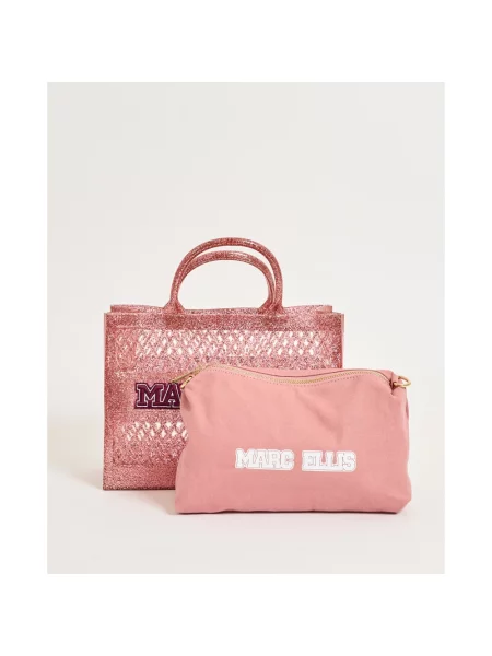 Shopperka Marc Ellis bez obcasa różowa