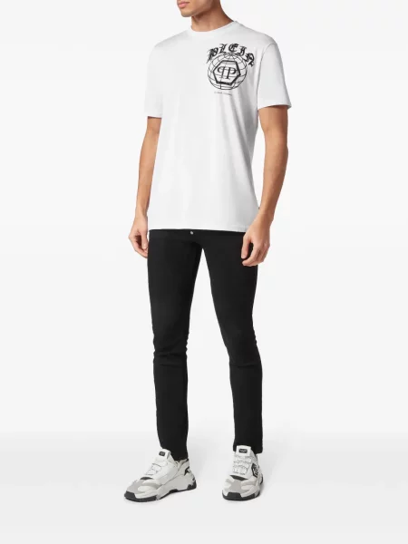 Tričko Philipp Plein bílé