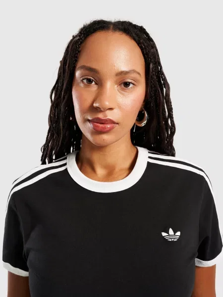Adidas T-Shirt 3S Slim czarna