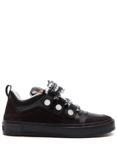 Sneakerși Marcelo Burlon County Of Milan cu șireturi din dantelă negru