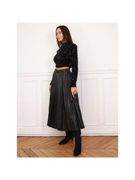 Top La Modeuse crna
