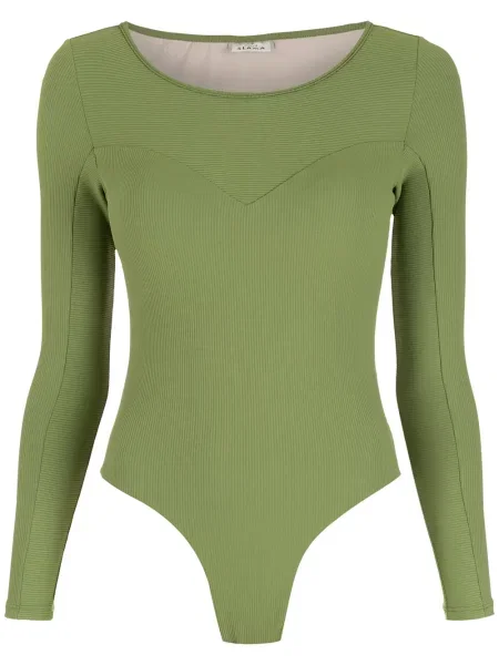 Body Amir Slama cu mâneci lungi verde