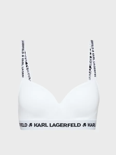 Утеплений бюстгальтер Karl Lagerfeld білий
