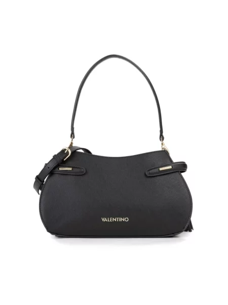 Torba na ramię z detal z logo model NIVALIS RE' Valentino czarna