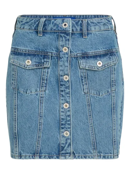 KARL LAGERFELD JEANS Sukně džínovina modrá