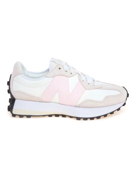 Sneakersy New Balance 327 skórzane beżowe
