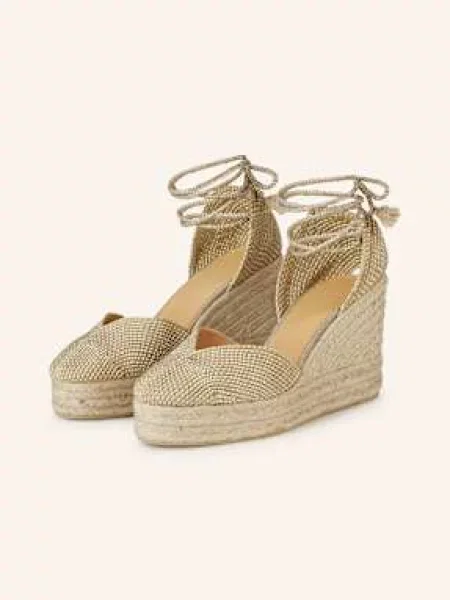 Sandály Castañer zlaté