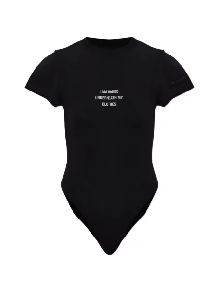 Scurt body Vetements cu imagine negru