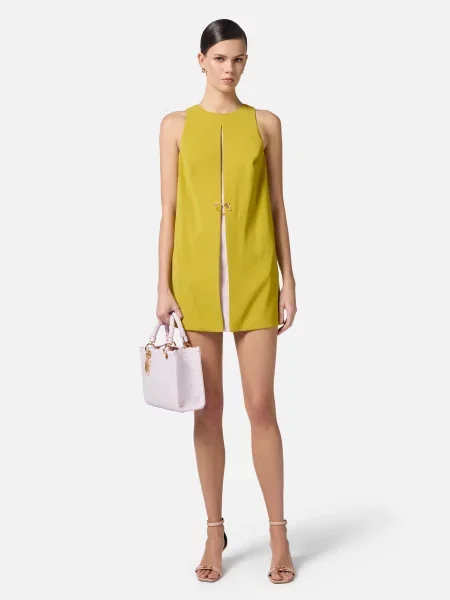 Платье Elisabetta Franchi желтое